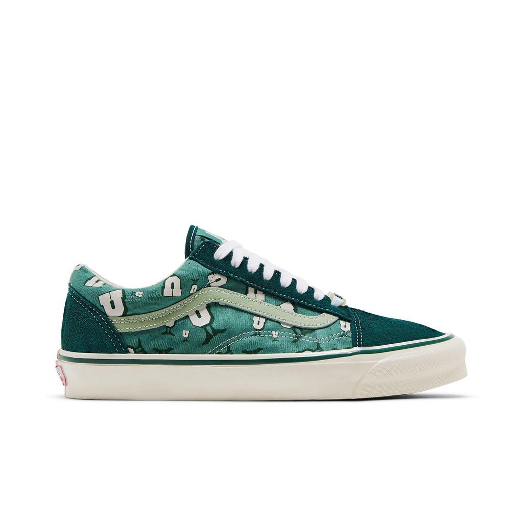 Vans OG Old Skool LX 'U-Man - Bistro Green' (Unisex) Bistro Green / Marshmallow Skateboard Shoes VN0A4P3X7AF