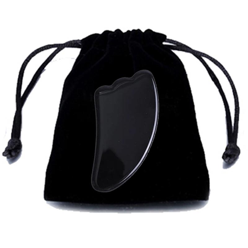 Natural Jade Gua Sha Board Gouache Scraper Face Scraping Lifting Massager Anti Wrinkle Skin Beauty Care Tool