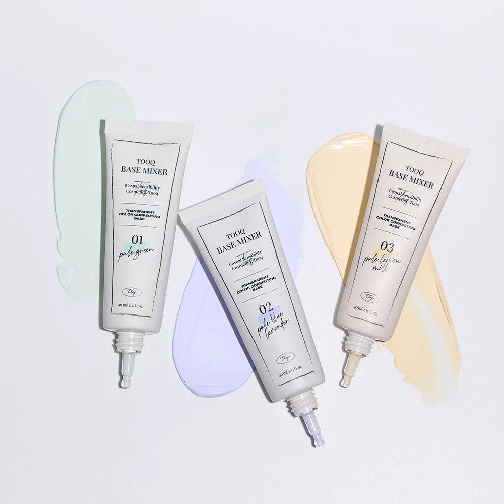 Tooq Transparent Color Correcting Base 40ml (3 Colors) 02 Pale Lavender