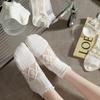 5 Paare/los Sommer Kurze Frauen Weiße Socken Niedrigen Rohr Kühlen Socken Set Nette Drucken Knöchel Fuß Abdeckung Mode Neue Kawaii socke