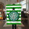 1Pc Celtic FC Print Flannel Blanket High Quality Warm Comfortable Cover for All Seasons Perfect for Gifts Home Decor
