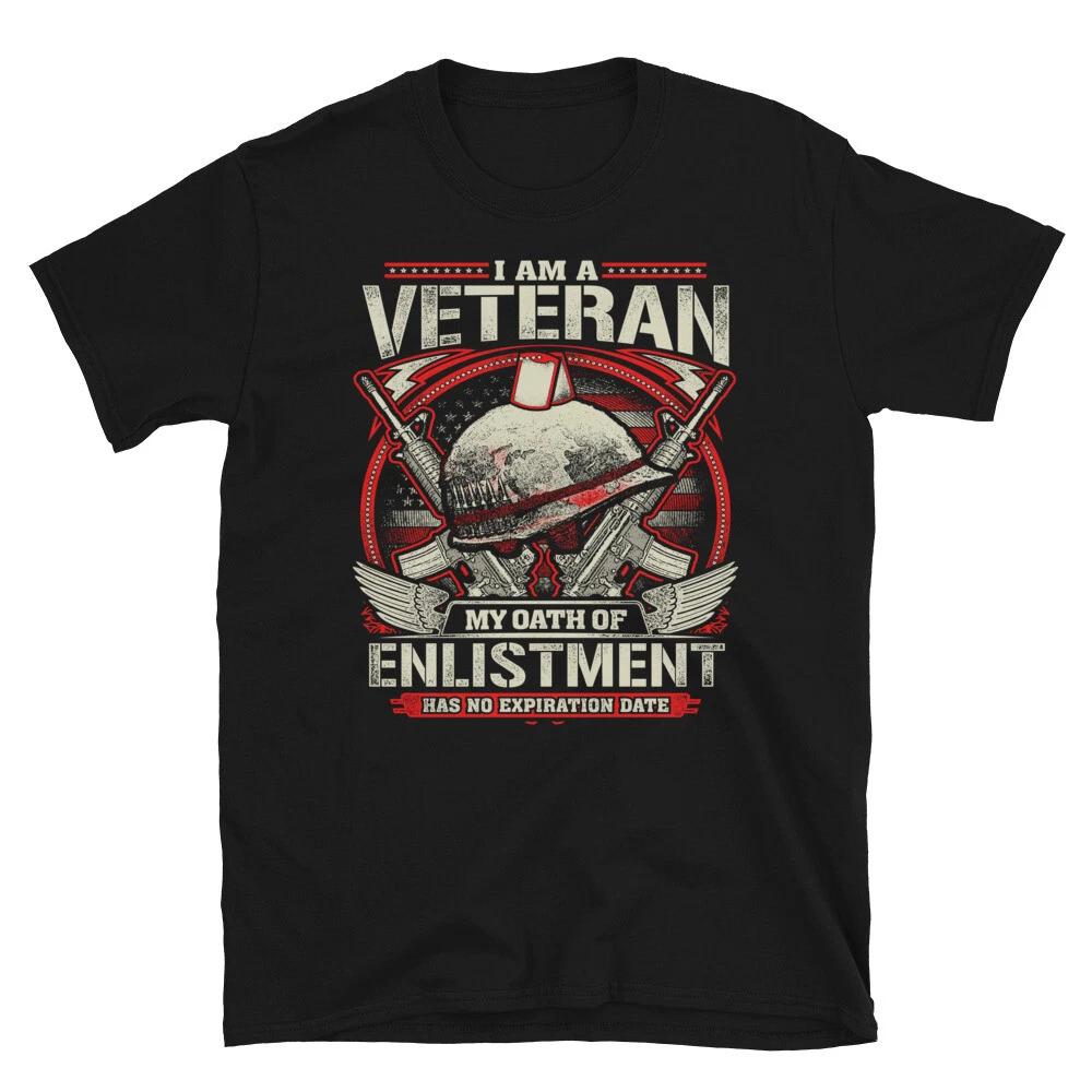 Veteran Oath Of Enlistment 2nd Amendment Freedom T-Shirt XL