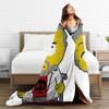 House MD Blanket Hugh Laurie Dr House Plush Vintage Warm Throw Blanket for Chair Covering Sofa Spring Autumn