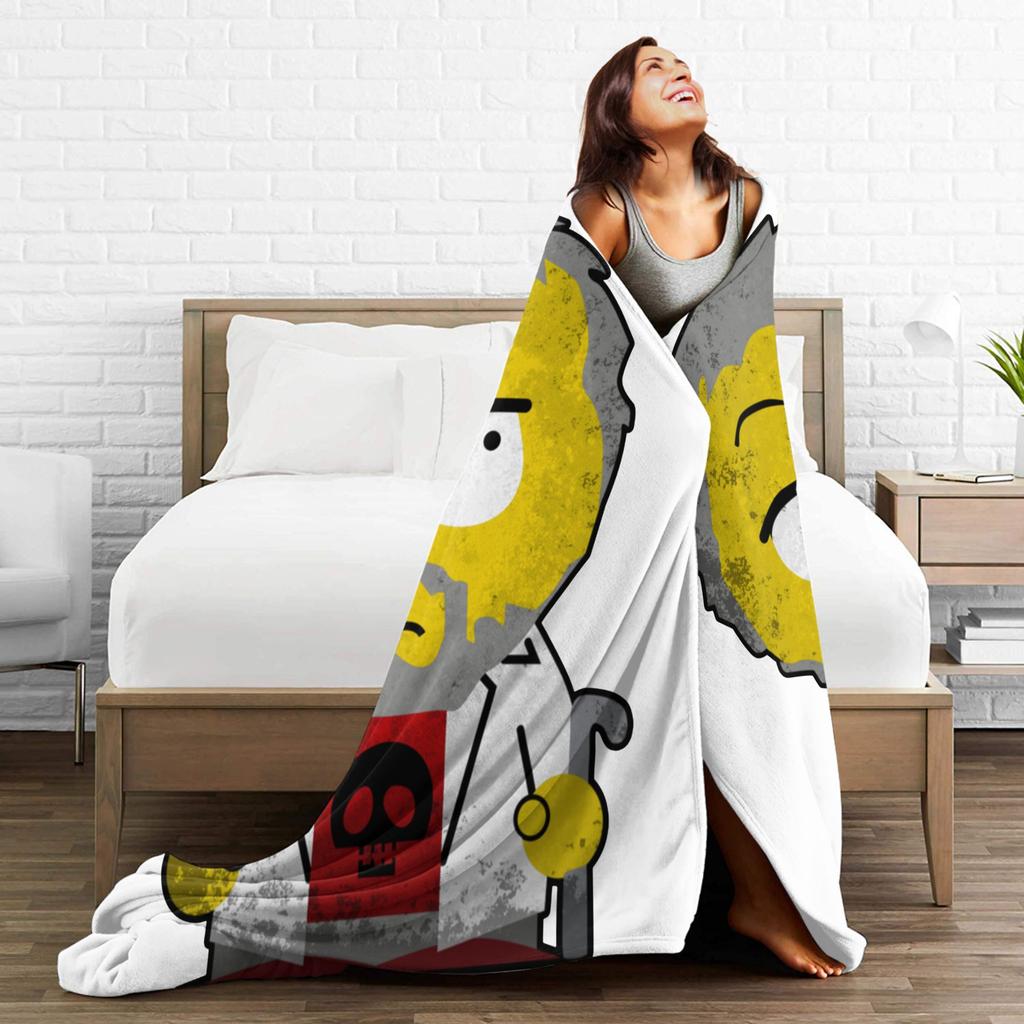 House MD Blanket Hugh Laurie Dr House Plush Vintage Warm Throw Blanket for Chair Covering Sofa Spring Autumn
