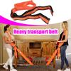 Cinghie Professionali per Trasloco Mobili Cinghie di Sollevamento Robuste per Due Persone Cinghie di Sollevamento Portatili Attrezzatura per Trasloco Casa 1 Pz