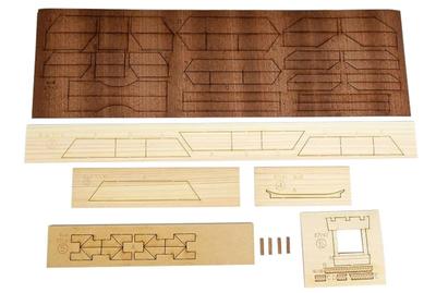 Woody Joe Fukuyama Castle Restoration Option Kit Wooden Model Assembly Kit 1/150