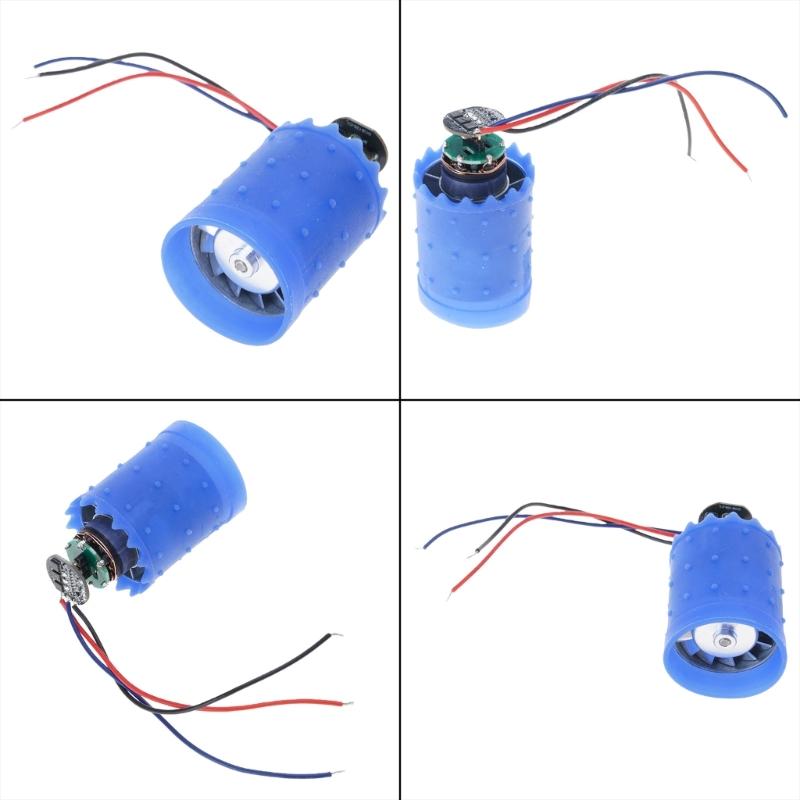 Upgraded 12V Motor Metal Fan Long Service Powerful Motor 80,000RPM Motor 4.5A