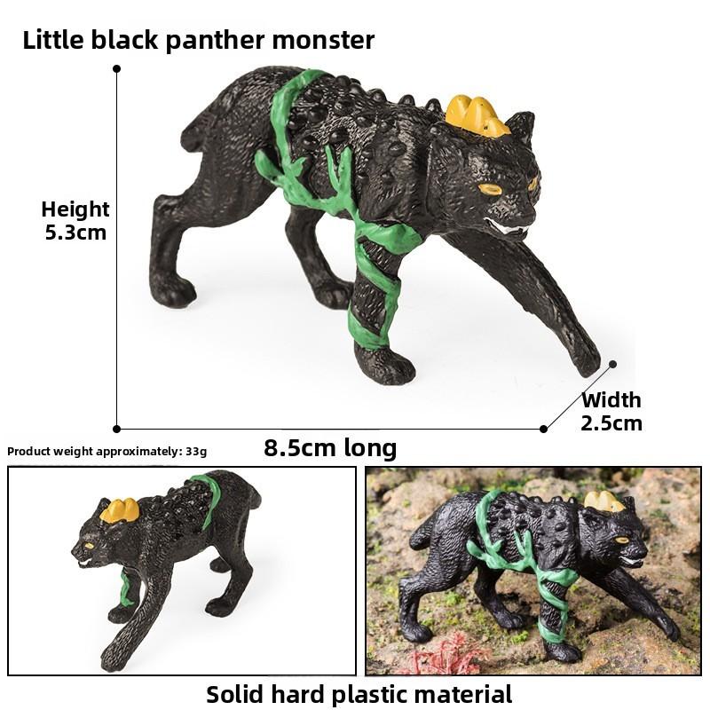 Simulation Mythical Animal Cow Monster Ice Dragon Fiery Eagle Ornament Model