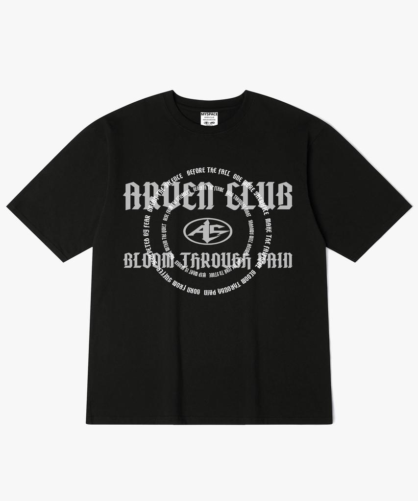 Aleubenkeulleob Two Circle Logo Short Sleeve T-Shirt