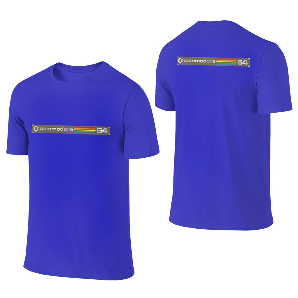 100 Cotton Commodore 64 Version 3a Tshirt Unisexs Double Sided T Shirt Unisex Oneck Summer Shirts Tops Oversized