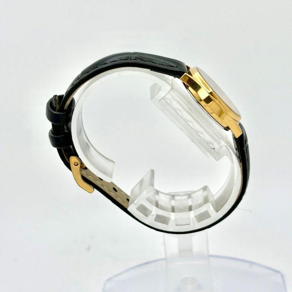Used [New Battery] RADO Ladies Watch Gold Date 111.5145.2 20790413 New Belt