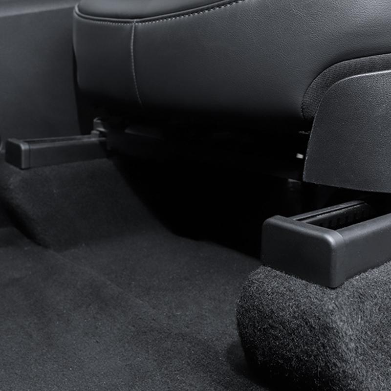 For Model 3 Y Juniper Highland 2025 4/8Pcs Seat Rail Cover Protector Rear End Pieces Backseat Slide Protection Anti-Kick