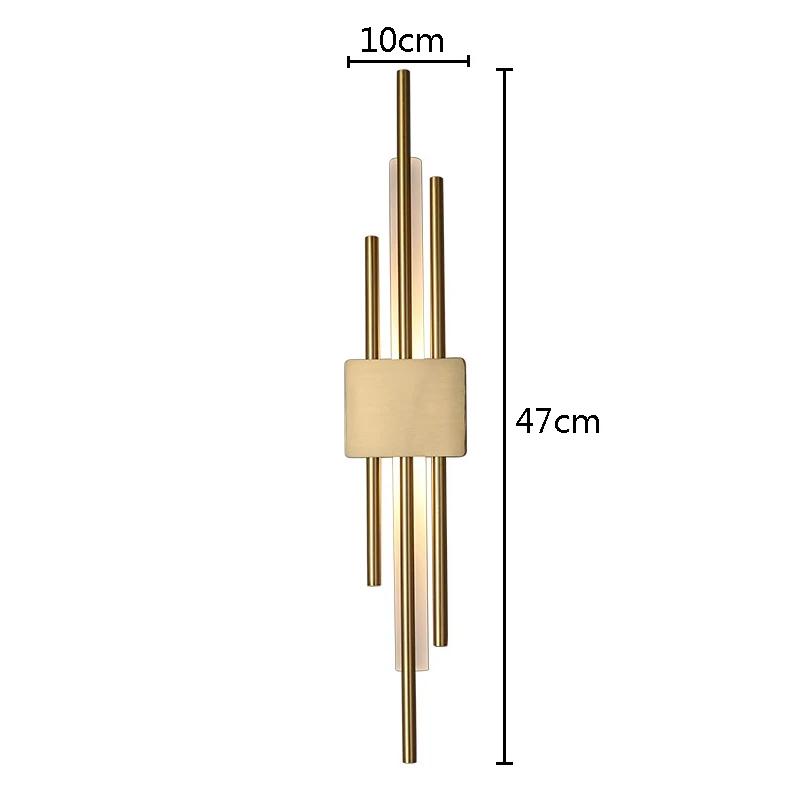 Nordic LED Wall Lamp Indoor Lighting Bedroom Bedside Living Room For Home Hotel Stairs Decoration Lamps Modern LED Wall Light