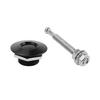 4x Car Push Button Quick Release Hood Bonnet Pin Lock Clip Bumper Latch Kit 30mm