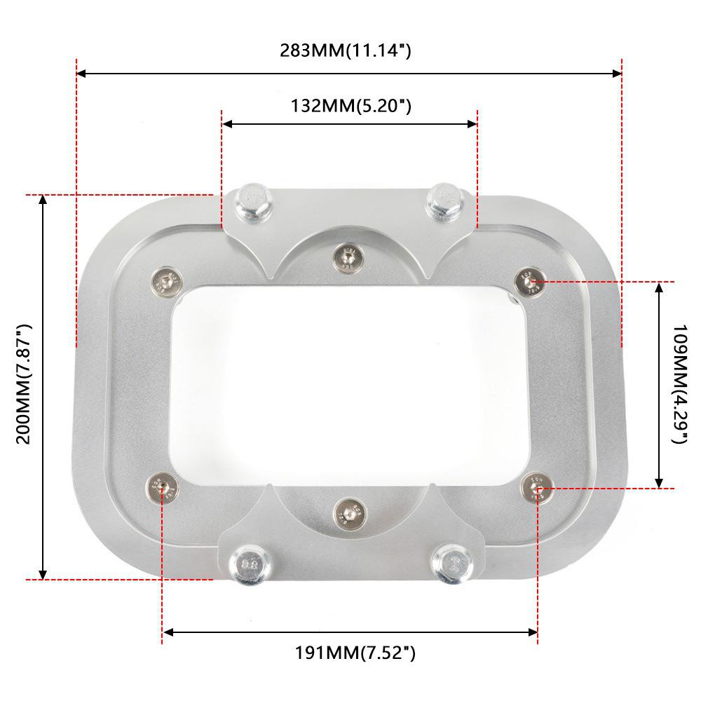 Optima D34 34/78 Aluminum Battery Trunk Mount Bracket for Car Modification