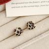 1Pair Heart Square Creativity Stud Earrings For Women Allergy Prevention Piercing Ear Hole Fashion Jewelry