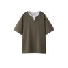 Semir Men's Color Block Waffle Knit Short Sleeve T-Shirt