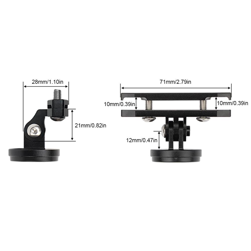 GUB Seat-post Mount Aluminum Alloy Bicycle Taillight Camera Computer Stand Anti Slip Adjustable Angle for Garmin Varia Radar