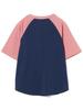 BEAMS BOY S/S TEE [Special Order] SCREEN STARS Two-Tone Raglan T-Shirt, Women's, Navy, Free Size