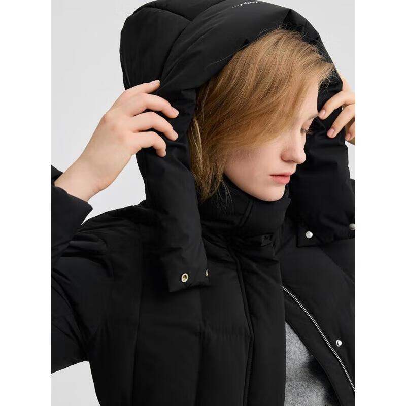 Bingjie Women's Detachable Hood Down Puffer Jacket J5400DI60