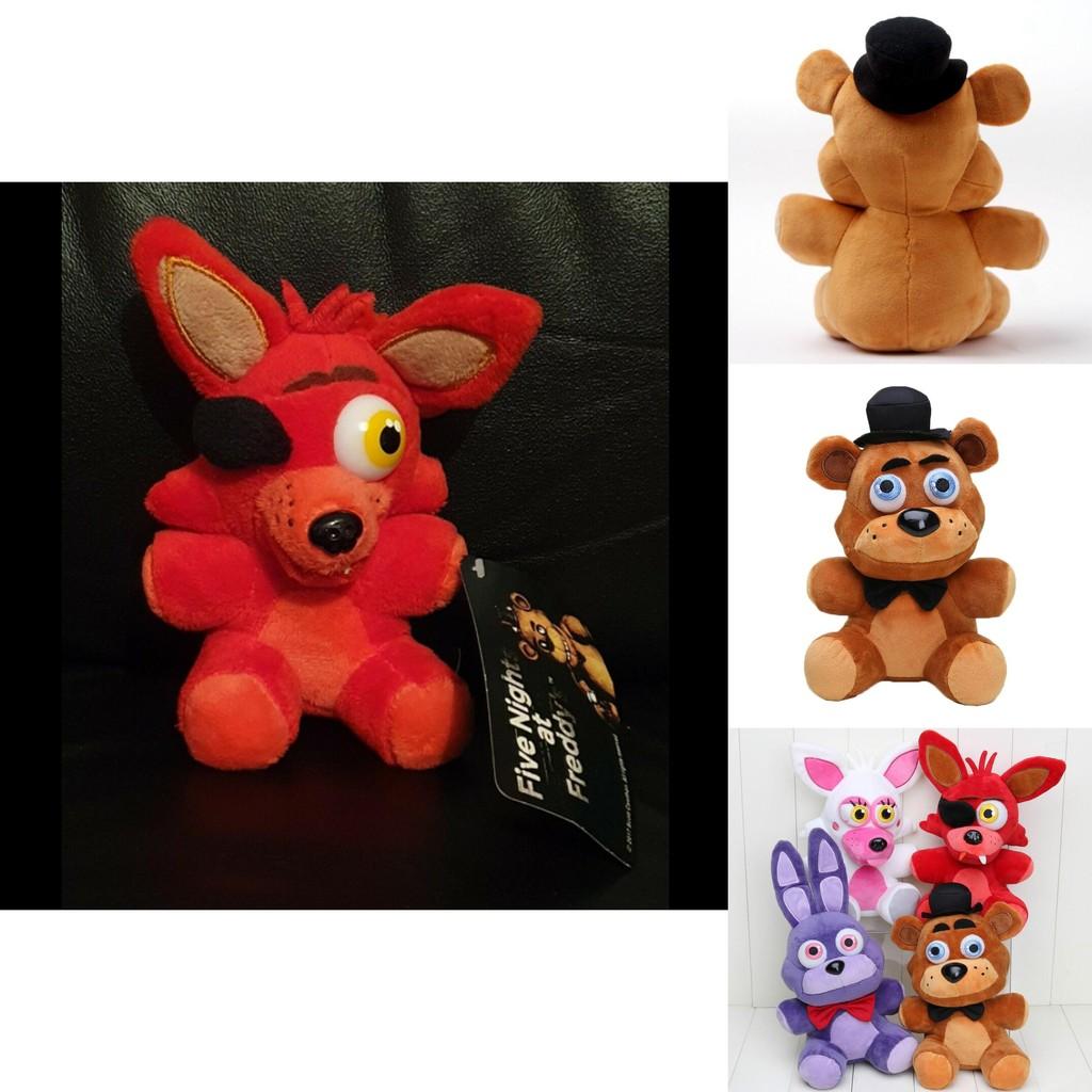 Adorable Five Nights At Freddy's Plush Toy Bear Fox Bonnie Golden For Kids Home Decor