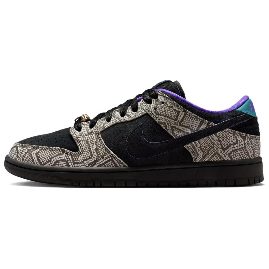 Nike X Dashawn Jordan Dunk SB Zapatillas de Skate de Caña Baja Unisex Negro Marrón IB6208-200