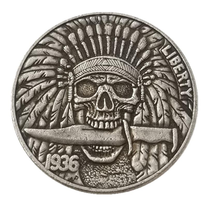 1936 HOBO USA United State Commemorative Collectible Souvenirs Silver Coins