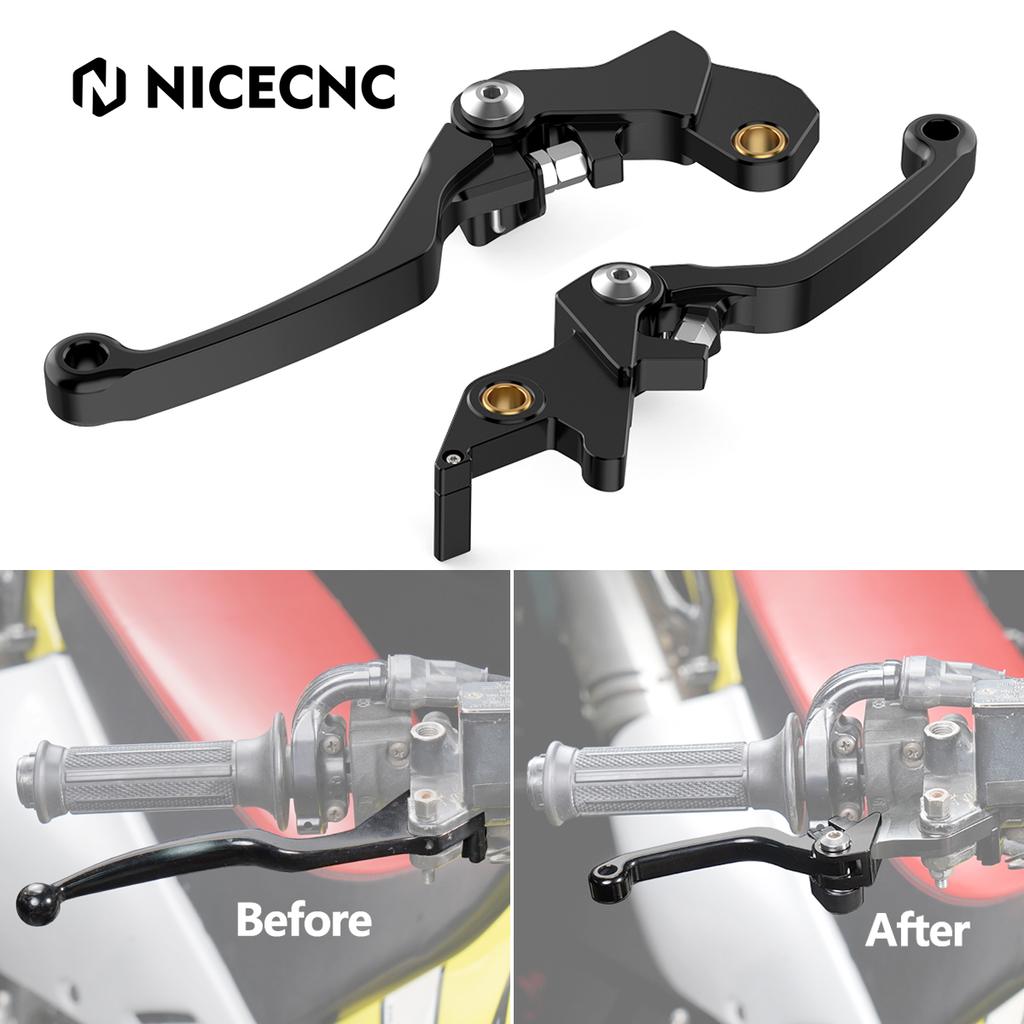 NICECNC Shorty Brake Clutch Lever for Suzuki DR650S DR650SE DR650 S DR650 SE 2011-2024