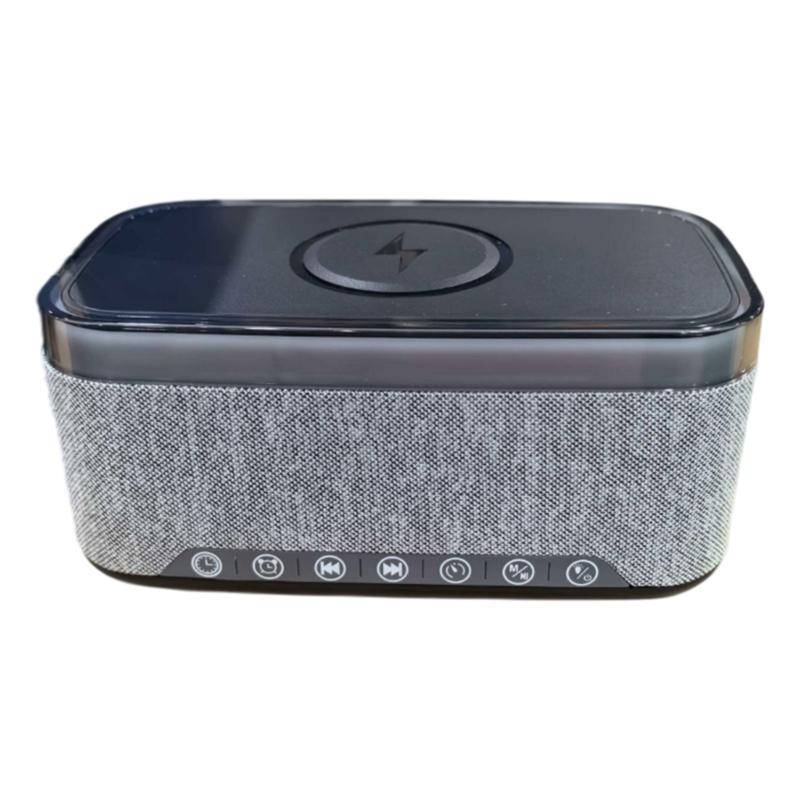 Wireless Speakers with LED Atmosphere Light Card Slot 360 Surround Sound Touch Control Long Battery Lifes