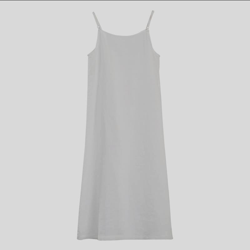Spring/Summer Women's Camisole Dress: Loose-Fit, Solid Color, Adjustable Straps