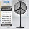 Angry Tiger Industrial Floor Fan: Powerful Oscillating Electric Fan with High Air Volume for Commercial Use in Shops, Factories, and Warehouses.
