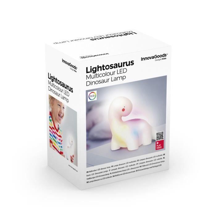 Lampe LED Multicolore Dinosaure - INNOVAGOODS - LED
