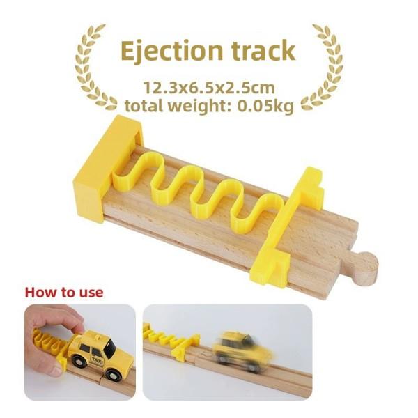 All Kinds Wooden Tunnel Station Platform Wooden Train Track Accessories fit for Brand Wooden Railway Track Toys for Children