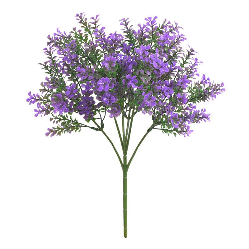 

Plastic Clover Lucky Fake Plant Silk Flowers For Home Celebration Decorations