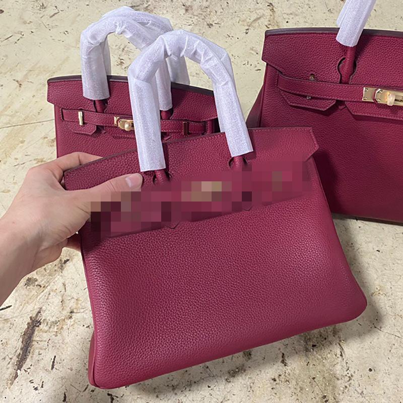 

Шкіряна Сумка Класична 30 20 25 Платинова Сумка Верхня Коров я Шкіра Преміум Ручна Сумка Весільна Сумка Жіноча 30CM