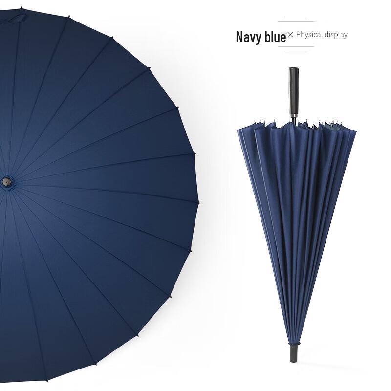 Xuqing 24-Rib Straight Handle Manual Umbrella