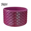 Portable Bottle Sleeve for Commute Silicone Cup Boot, Fish Scale Pattern Decor, Soft Elastic Water Protector Protective Sleeve, Anti-Slip Bottom Cover