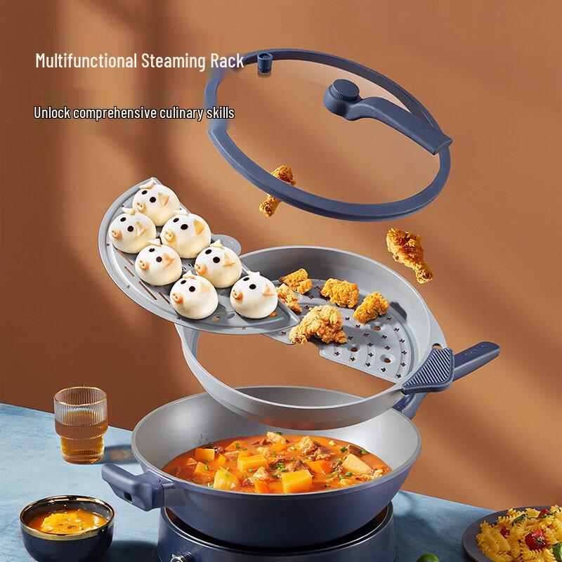 COOKER KING All-Purpose Non-stick Wok