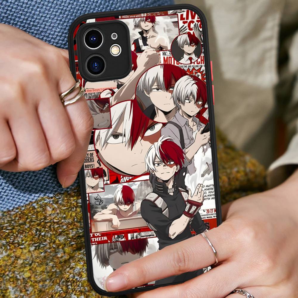 My H-Hero Academia D-Deku Phone Case For IPhone 16 15 14 13 12 11 Pro Max 7 8 6 6s Plus Matte Cover