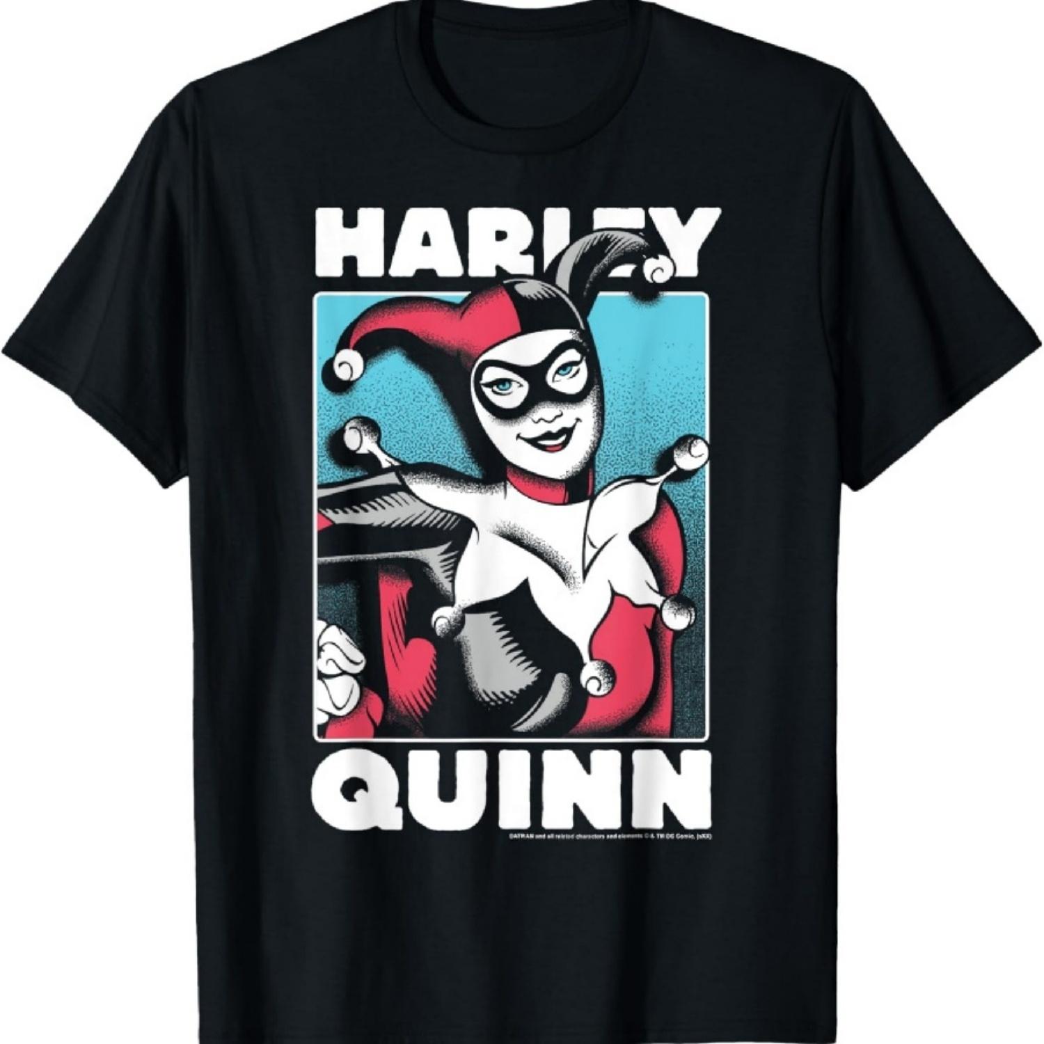 Футболка DC Comics Harley Quinn Portrait Box Up S