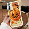 Phone Case: 2D Flat Design Suitable for Samsung Galaxy A34 A35 M05 M06 S20 S22 S21 FE Plus 5G Protective Case, Halloween Pumpkin, Christmas, Perfect H