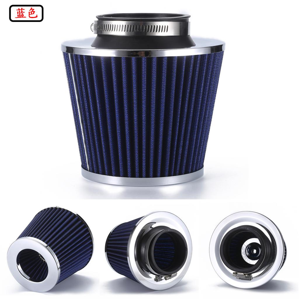 Car Modified 76MM Universal High Flow Mushroom Head Air Filter Air Intake Kit For Automotive Parts Cold Air Intake Air Filter