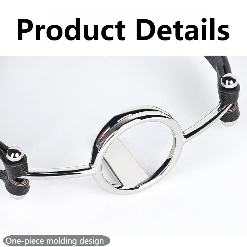 Metal Open Mouth Gag Sex Toys BDSM Oral O Ring Gag Bondage Restraints for Female Flirting Deep Throat Toys Tongue Depressor 18+
