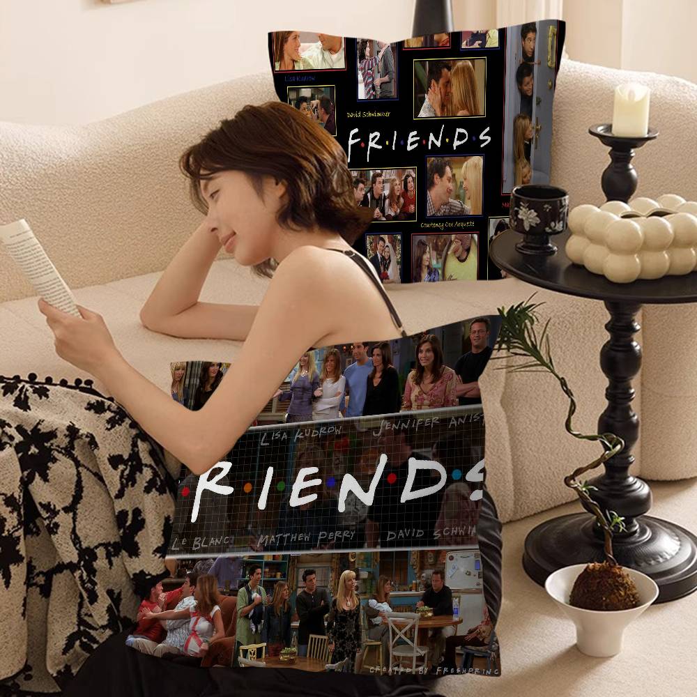 Friends Tv Show Cushion Cover Polyester Sofa Cushions Decorative Throw Pillows Home Decoration Pillowcover