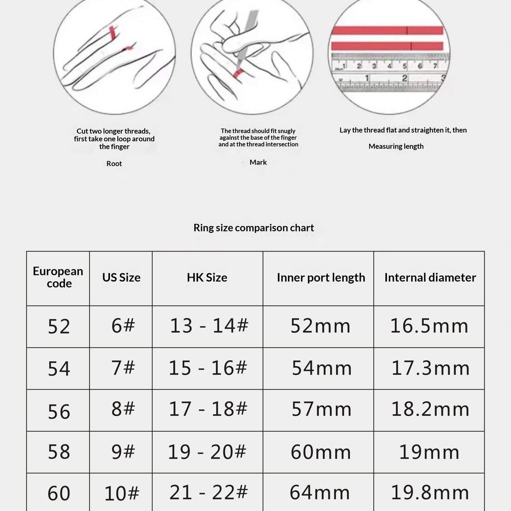 V Gold High Version Gypsy Star 3-row Diamond Ring Narrow Wide Version Women's Plated 18k Rose Gold Couple Ring