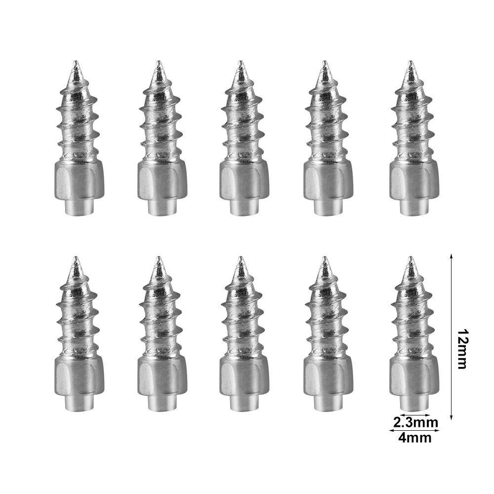 10-20pcs Anti-skid Screw Nails for Snow Soles Auto Car Motorcycle Bike Truck Off-road Tyre Anti-slip Anti-ice Spikes Alloy Nail