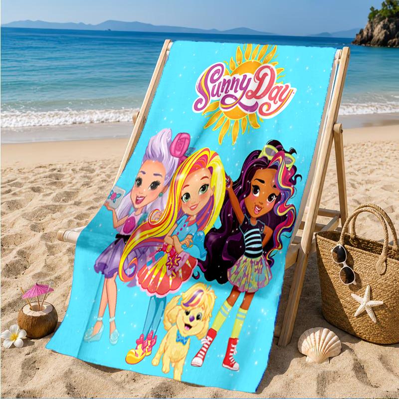 Hair Princess Sunny Beach Towel, Microfiber Beach Towel, Perfect For Pool, Beach, Travel, Home Decor Beach Party Fan gifts