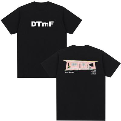 Bad Bunny DTMF Tour Είδη Merchandise Μπλουζάκι Debi Tirar Mas Fotos T-shirt Γυναικεία Ρούχα Μόδα Hip Hop Βαμβακερό Streetwear
