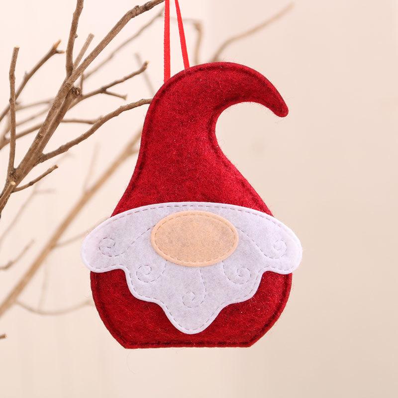 Weihnachtsdekorationen Land Öffentlich Weihnachtsmann Stoffanhänger Weihnachtsbaumanhänger