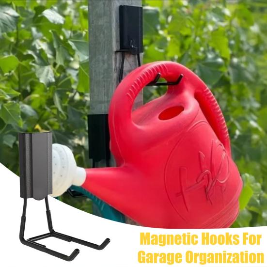 Storage Hook Garage Tool Holder 25lb Load-capacity Easy to Install Heavy Duty Magnetic Hooks Tool Organization Solution